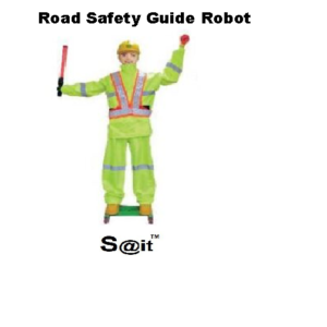 Road Safety Guide Robot