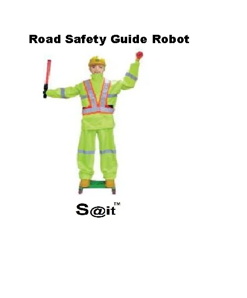 Road Safety Guide Robot