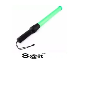 TRAFFIC BATON LIGHT GREEN LED BLZJG